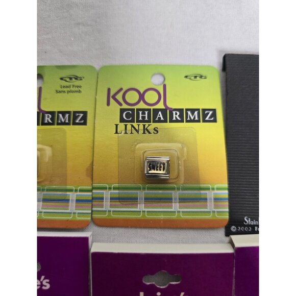 Italian Charms Lot Of 11 Charms- Claire's, Kool Charmz And More - Picture 8 of 12